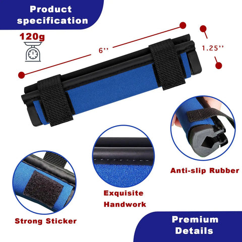 Stripe Golf Swing Weight For Practice And Warm Up, Multi Club Training Weight To Build Muscle Memory, Pro Style Swing Trainer, Navy Finish, with specifications and premium details shown