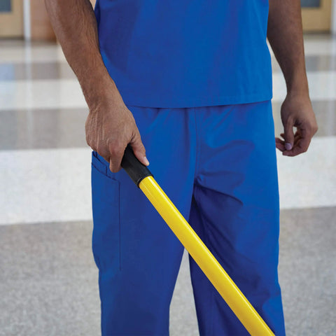 Adjustable Extension Pole For Mops And Microfiber Tools, Lightweight Cleaning Wand For Floors Walls Ceilings And Windows, Quick Connect Handle, Ideal For Janitorial Residential And Commercial Use, Yellow