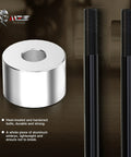 Heavy Duty Differential Drop Kit For 2007 2021 Chevy Silverado Gmc Sierra 1500 4WD includes aluminum spacer and bolts.