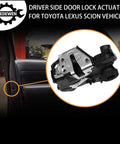 Front Left Door Lock Actuator Motor For Toyota 4Runner Camry Tundra Sequoia Lexus ES350 GS350 LS460 RX450H Scion