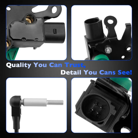 Close-up views of Audi Front Left And Right Air Suspension Height Sensor Set For A6 A7 A8 RS7 S6 S7 S8 2011 2018 Replace OE 4H0941285G 4H0941286G