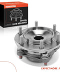 Beefy Front Wheel Bearing Hub Assembly For Toyota Tacoma 2005 2021 4Runner 2003 2021 6 Lug 4WD Heavy Duty Replacement pictured with box