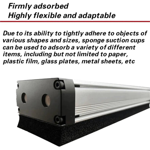 Heavy Duty Robot Arm Vacuum Gripper With Rectangular Sponge Suction Cups Handling Wood And Stone Like A Dream While Delivering Legit Automation Performance That Keeps Your Palletizing Workflow Running Smooth As Butter