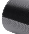 Close-up view of a Self Adhesive Window Screen Repair Patch For Home And Outdoors, Quick Fix For Torn Screens, showing its durable black mesh texture.