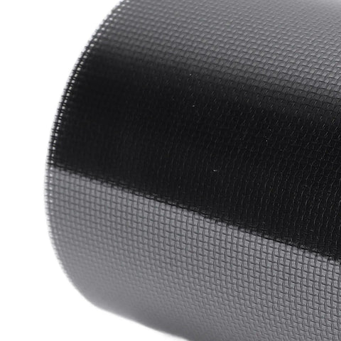 Self Adhesive Mesh Patch Tape For Screen And Window Repair Heavy Duty Patch Roll For Tent And Door Net Camping Gear Home DIY Fixes Craft Projects 20 Feet Black