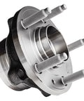 Close-up of Wheel Bearing Hubs Assembly Front And Rear For Ford Explorer 2011-2019 And Police Interceptor Utility 2013-2019 4 Pack Replacement Kit With 5 Lug Hubs
