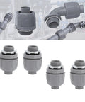 20 Piece Bulk Pack of 3/4 Inch NPT Liquid Tight Connectors for Flexible Electrical Conduit Nylon 6 Non Metallic seals for tubing.