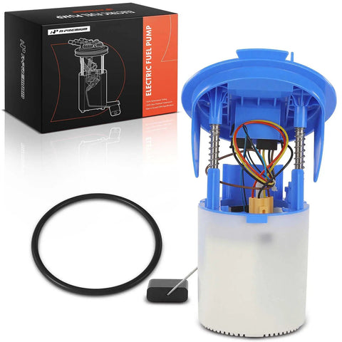 Premium Main Electric Fuel Pump Assembly Direct Fit For Mercedes Benz C300 C350 E350 E400 showing internal structure and accessories.