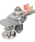 Super Strong Magnetic Ground Clamp For Welding 300A Arc Plate Iron Brass build close-up of brass arc plate and suction grip.