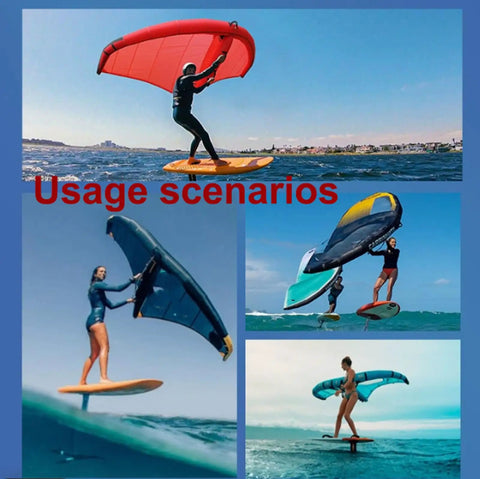 Grab This Killer Inflatable Surf Wing Complete With Pump For Wing Foiling On Your Paddle Board Or Hydrofoil Setup in action