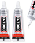 Ultra Versatile B-7000 Industrial Strength Glue For Rhinestones And Crafts, Heavy Duty Adhesive, 2x50 ml tubes with applicator tip.