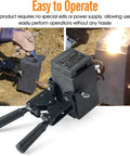 Exothermic Welding Mold Kit for 4/0 AWG Cable to 3/4 Inch Ground Rod in use on construction site with glowing mold.