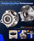 Rear Wheel Hub Bearing Assembly 512382 For Mitsubishi Lancer Outlander Sport RVR 2007 To 2015 5 Lug With ABS direct fit