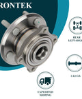 Bolt On Rear Wheel Hub And Bearing Assembly Replacement For Dodge Charger 2006 2009 Magnum 2005 2008 And Chrysler 2005 2009 300 Without ABS 5 Lug 2 Piece Set 512301x2 Compatible, product side view