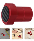 Red Eight Pack Planing Plugs For Woodworking With Nonslip Surface And Beefy Aluminum Alloy Build Heavy Duty Workbench Dogs