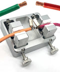 Beefy Heavy Duty Soldering Clamp Station With Adjustable Aluminum Workbench Fixture And Heat Resistant Ceramic Jaw for electronics