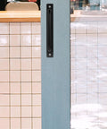 Sturdy Aluminum Alloy Door Handles Set Of 2 In Black With 128mm Hole Spacing No Fuss Easy Install For Sliding Barn Doors