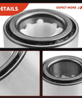 Beefy 2 Pack Rear Wheel Bearings For AWD Subarus Forester 1998-2008, Impreza 1993-2007, Legacy 1990-1999, And Saab 9-2X 2005-2006