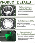 Close-up of Self Aligning Pillow Block Bearing with 1.625 Inch Bore, showing high-performance cast steel housing details.