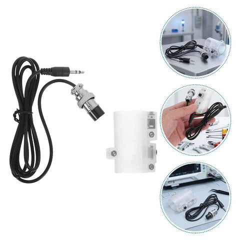 Hand Switch For Fluid Dispensing Machines With 3 Pin Wired Manual Trigger Handle Durable Compact Lightweight Plastic Replacement Part, cable and connector