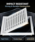 Ceiling Access Panel With Built In Filter Grid Louvered Hinged Vent Cover For Drywall Ceilings showing impact resistant design and durable construction.