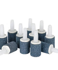 0.6 Inch Air Stone Cylinder Diffuser For Nano Pumps And Small Tanks 12 Pack With Dense Bubbles And Quick Oxygen Boost