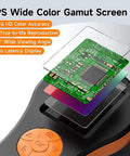 Handheld Digital Microscope With 2-In IPS Color Screen Portable Macro Magnifier For Curious Kids Built-In 8 LED Lights USB Compatible With PC And Mac stores 200 photos SD expandable fixed and ultra macro focus, close-up screen display