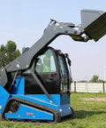 All Terrain Mini Loader With 4in1 Bucket For Earth Moving Snow Removal Road Repair And Site Clearing On Track System