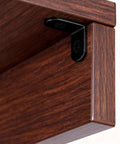 Twenty Piece Heavy Duty Black L Brackets For Wood And Metal Shop Projects Featuring Corrosion Resistant Stainless Steel Build With Countersunk Screws for shelf support.
