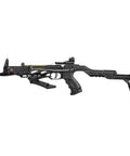 Side view of Desire XL Pistol Crossbow Self Cocking With Adjustable Stock Up To 2.5 Inches, Compact Handheld Hunting Crossbow Delivers 175 FPS