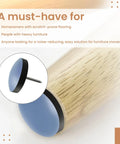 1 Inch Nail On Furniture Glides For Chairs And Tables 16 Pack Floor Protectors For Hardwood Floors And Carpets close-up