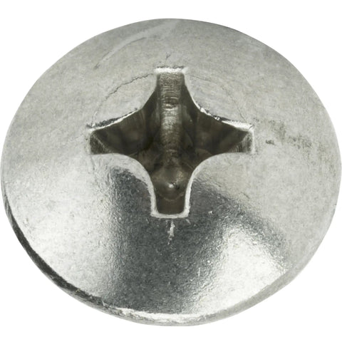 Heavy Duty Size 12 X Half Inch Truss Head Wood Deck And Sheet Metal Screws Full Thread Phillips Drive Stainless Steel 18 8 Bright Finish