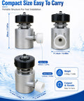 1000W Portable Micro Hydroelectric Generator with water turbine and dual 110V and 220V output, compact size for easy carry.