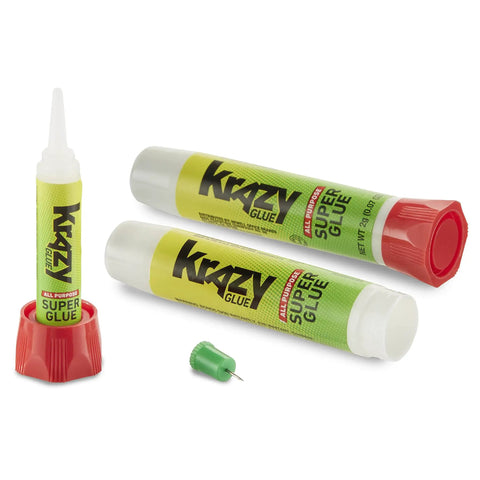 All Purpose Glue With Precision Tip For Easy Home Repairs 2 G Bottles 2 Count Bonds Plastic Ceramic Wood Rubber Metal Leather And More