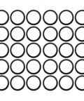 Quad Ring Seal Buna NBR X Profile XP70 BUN008X50 70D Durometer Pack Of 50 for reciprocating motion reduces friction and leakage