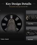 Close-up of tsuba, tsuka wrap, and saya detail on Unsharpened Aluminum Alloy Katana Iaito For Iaido Practice, 28-Inch Training Sword