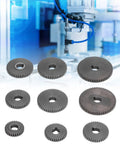Heavy Duty 9 Piece Metal Gear Set for Mini Lathe Precision Machined Rust Proof Replacement Parts T60 T50 T45 T40 T35 T30 CJ0618 Compatible