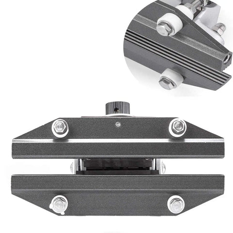 8 Inch Hand Held Crimp Heat Sealer For Bags Portable Stainless Steel Tool with Insulated Grips, close-up of heating plates.