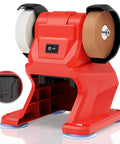 Badass Cordless Bench Grinder And Polisher With Killer 5500 Rpm Thrust Big Time Mini Build for swift grinding chores, tough alloy frame.