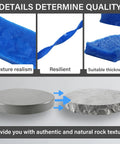 Flexible Stone Edge Form Liner For Concrete Countertops And More, Chiseled Rock Edge Mold details and texture features