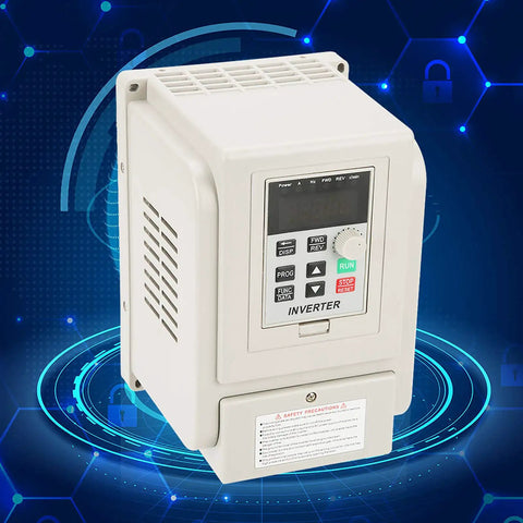 Industrial 220V 4kW Inverter For Spindle Motor Speed Control Converts Single Phase To 3 Phase Adjustable Frequency Drive