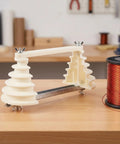 Six Layer Coil Wire Winding Mold With Multi Layer Capability For Mini Motors Plastic Winding Frame For Stator Rewind and Micro Motor Repair, PVC