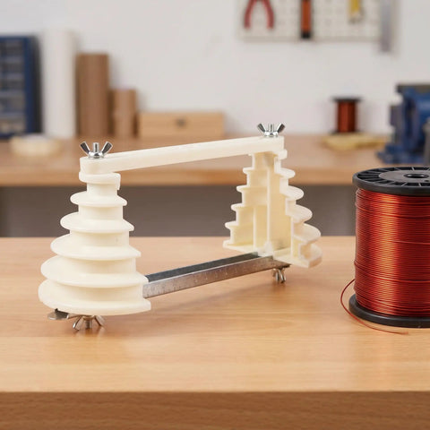 Six Layer Coil Wire Winding Mold With Multi Layer Capability For Mini Motors Plastic Winding Frame For Stator Rewind and Micro Motor Repair, PVC