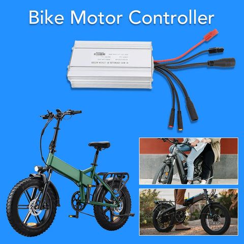 30A Brushless Motor Controller For 1000W Ebike Upgrade, Waterproof Square Wave Controller For Stable Speed, Precise Braking And Smooth Steering, Easy Install Mod Kit For Electric Bikes