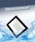 JUDYSSY Motion Sensor Led Floodlight 10-100W, 800-8000Lm Led Security Light IP, 100W waterproof spotlight in water.