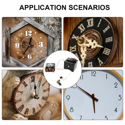 Quartz Clock Movement Repair Kit For Cuckoo Wall Clocks use with various clock designs