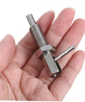 Top Shelf Stainless Steel Indexing Plunger Pin Delivers Bulletproof Secure Locking For Shop Cabinets And Vehicle Parts in hand