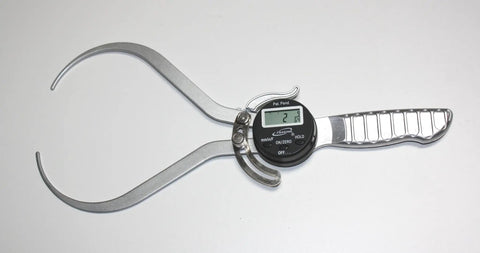 8 Inch Digital Outside Caliper With Big Readout, Switch Between Inch, Metric Or Fraction for precise woodworking measurements