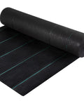 Heavy Duty Weed Barrier Fabric 4 By 300 Feet Woven Landscape Ground Cover For Gardens And Lawns Tough As Nails Weed Control Geotextile Mat Black Yard Shield For Sun And Rain