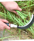 Two Piece Manganese Steel Weeding Sickle Set For Gardening And Harvesting used for trimming grass